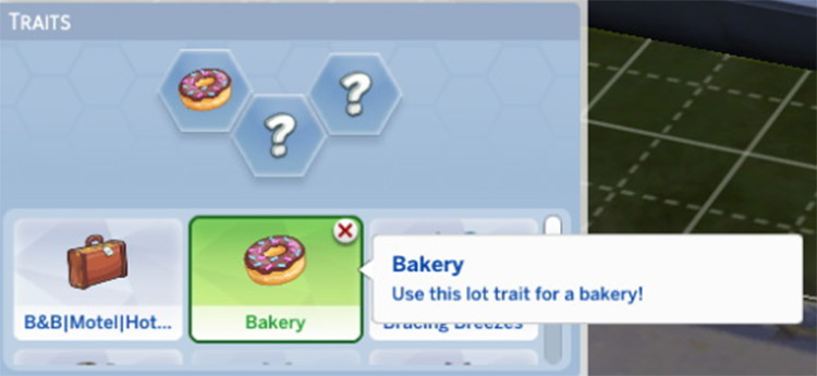 list of modifiable traits in the sims 4